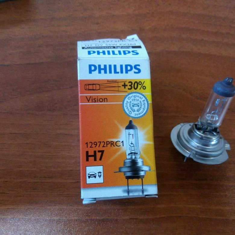 Лампа h7 philips. Philips h7 +30.