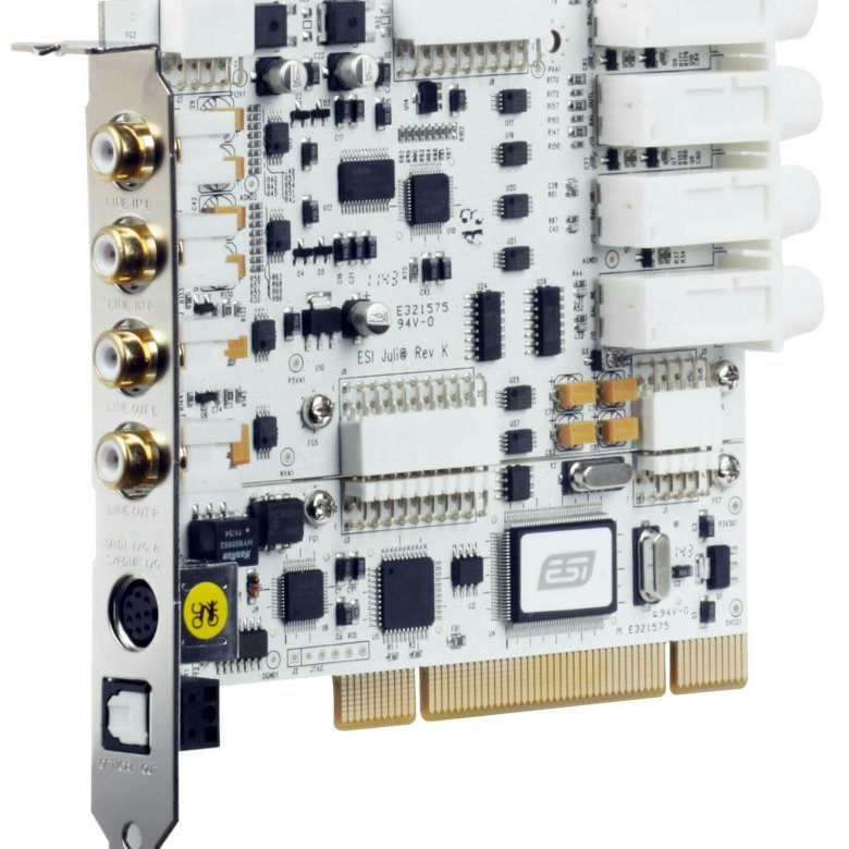 Esi juli звуковая карта характеристики