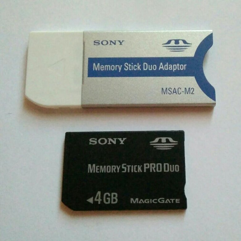 Memory Stick 4 GB.