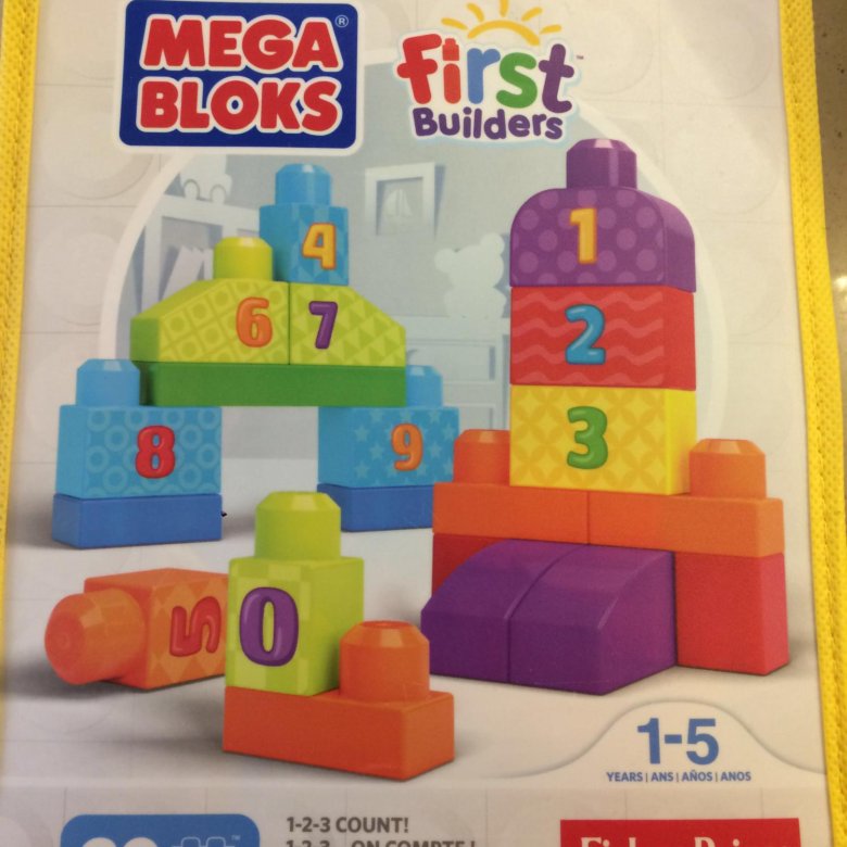 В3 блокс. Mega Bloks 20 деталей.