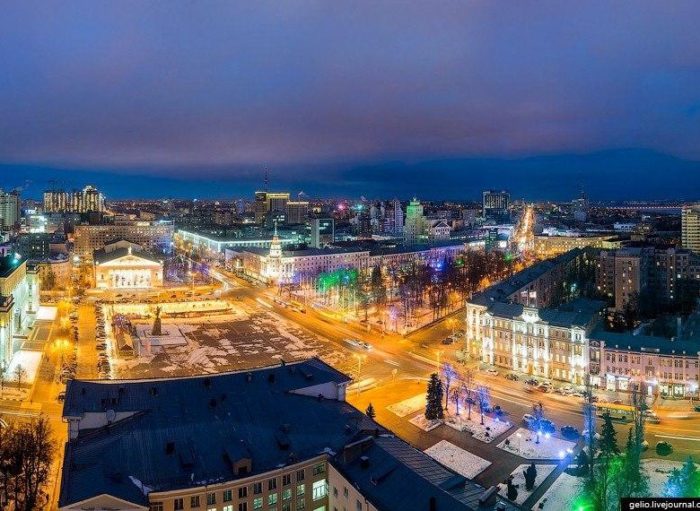 Воронеж вид сверху фото