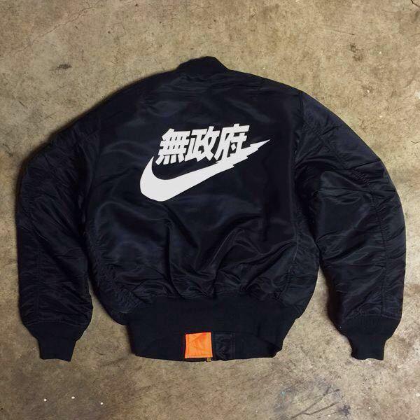 Bomber Alpha Industries x Nike Anarchy Tokyo ma-1 - Авито