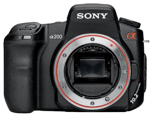 Sony a200 карта памяти