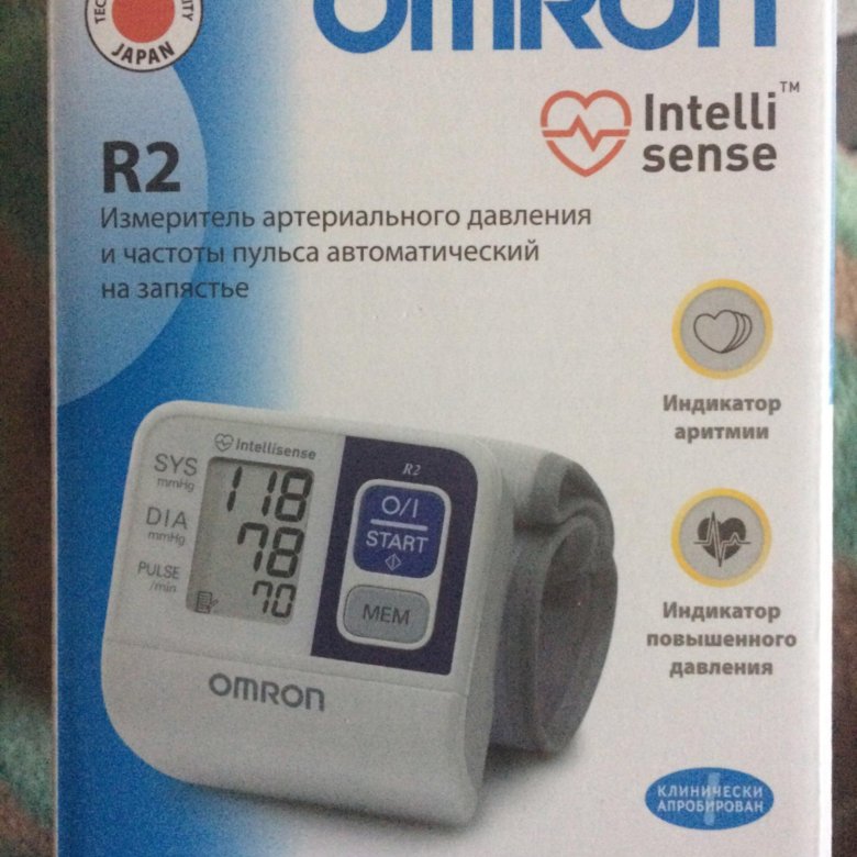 Измеритель артериального давления omron