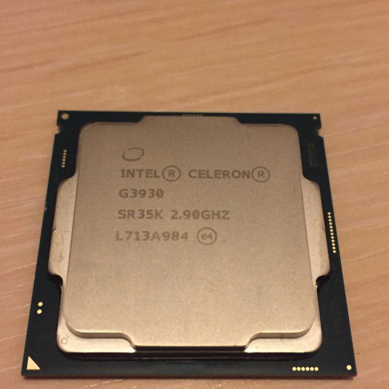 Intel pentium g4600 3.60 ghz. Процессоры Celeron g3930