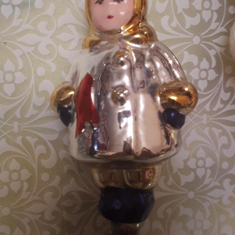 Новогодняя Игрушка Девочка Новогодняя Игрушка Девочка