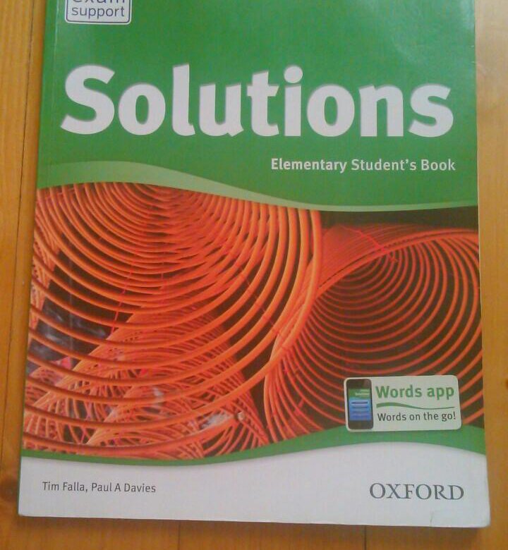 Solutions elementary book ответы