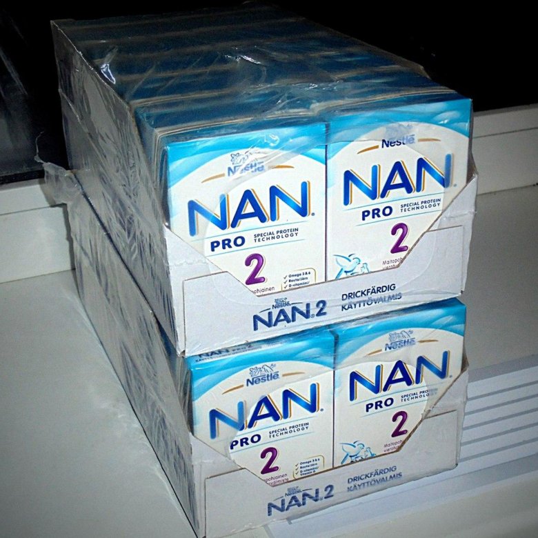 Готовая смесь нан