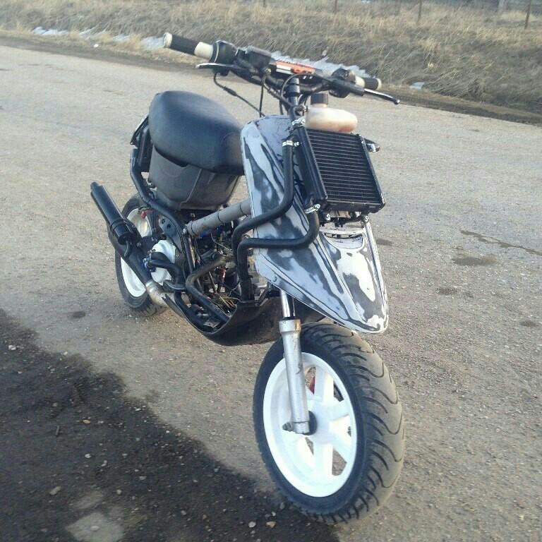 Yamaha jog под стант