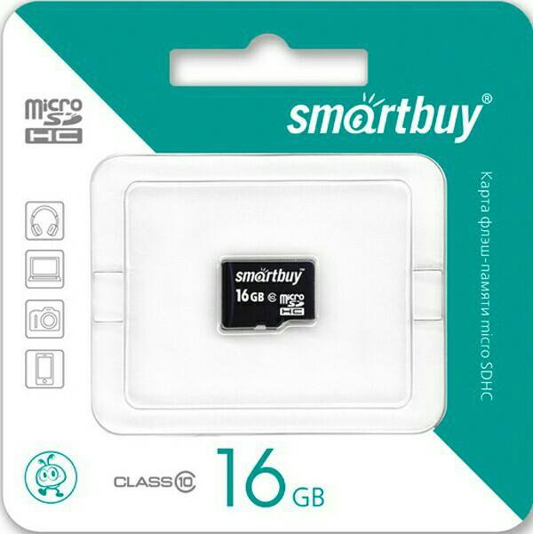 Карта памяти smartbuy microsdhc