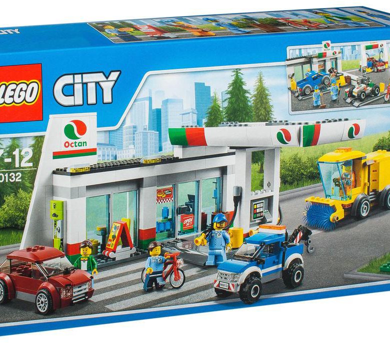 Lego city Лего сити Станция тех обслуж 60132 – купить в Москве, цена 1 ...