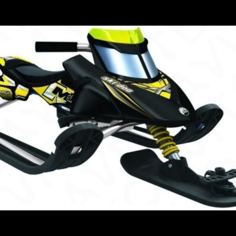 Зимний транспорт для детей. Снегокат Snow Moto Ski Doo. Снегокат Snow Moto Ski Doo Black. Моторные сани Ski-Doo. Рулевые санки.