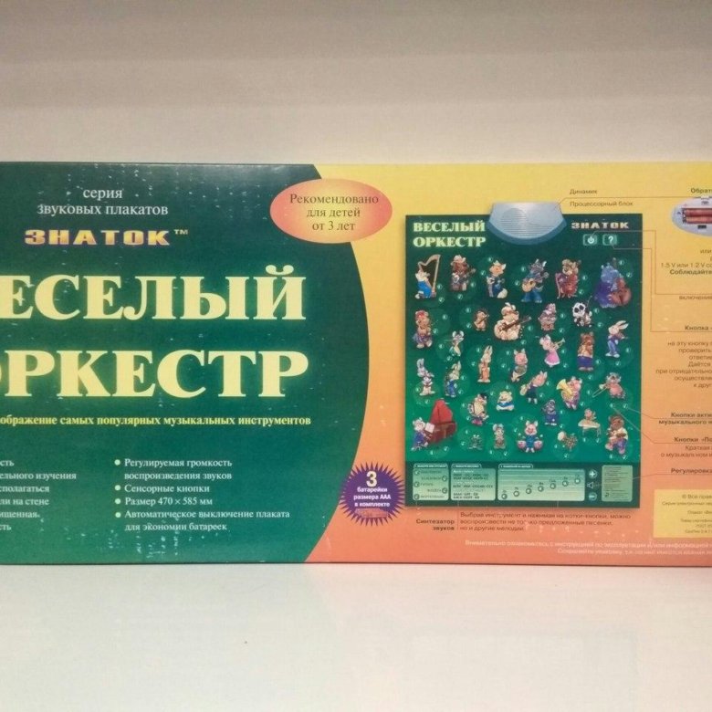 Проект веселый оркестр