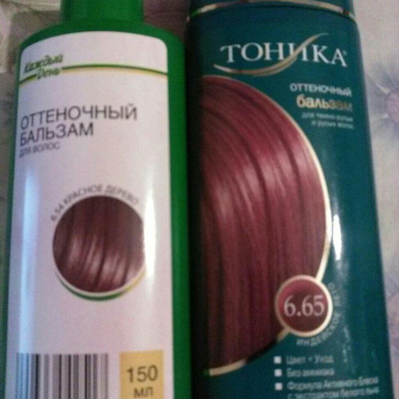 Тоника оттеночный бальзам для волос палитра цветов фото