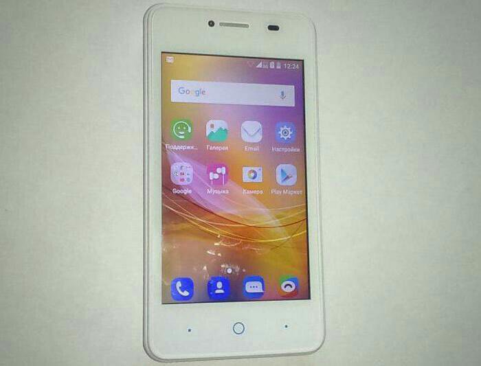 Zte blade a5 фото телефона