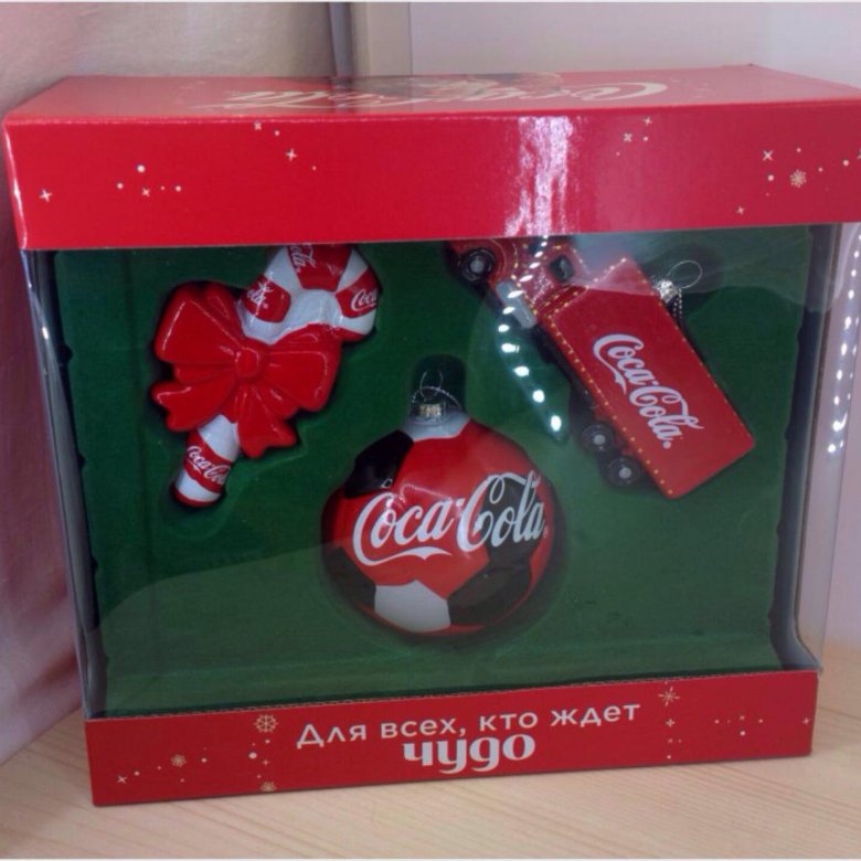 Елочная игрушка Coca Cola