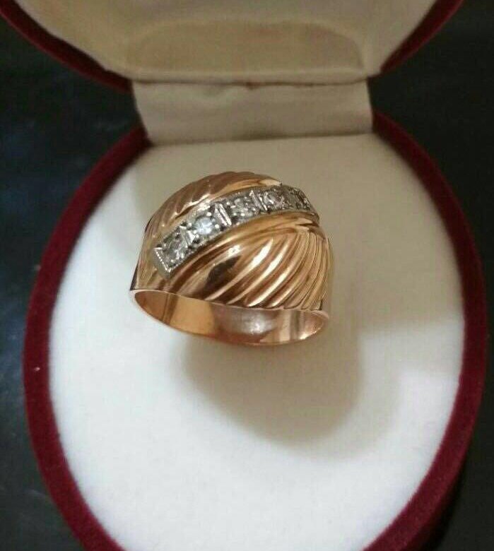 Обручальное кольцо чалма