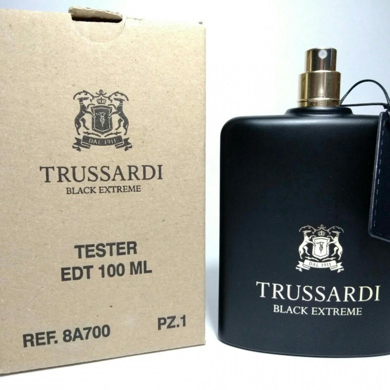 Trussardi black extreme