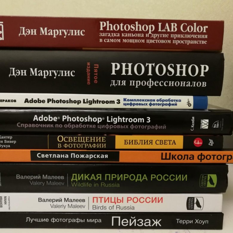 Книги об искусстве фотографии