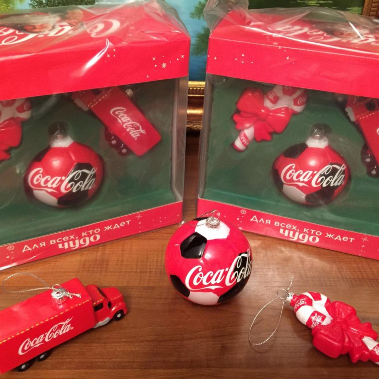 Елочная игрушка Coca Cola