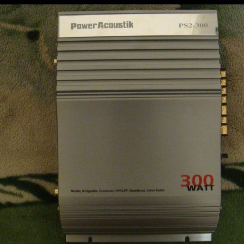 Схема подключения power acoustik ps2 300