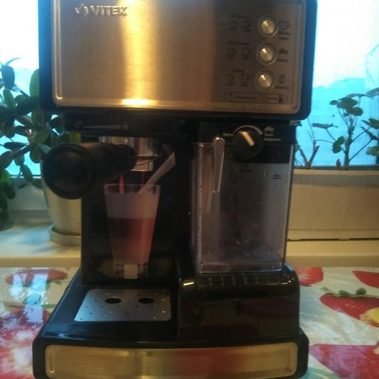 Кофемашина Vitek vt-1514 – купить в Москве, цена 5 990 руб., продано 23 ...