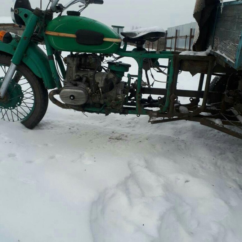 Трицикл Урал голубой Бриз