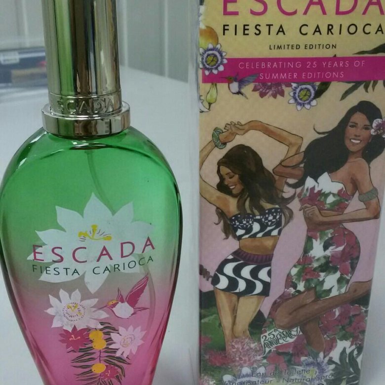 Escada Fiesta Carioca купить духи отзывы и описание Fiesta Carioca