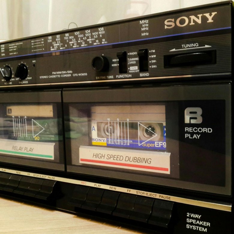 sony cfs w4355