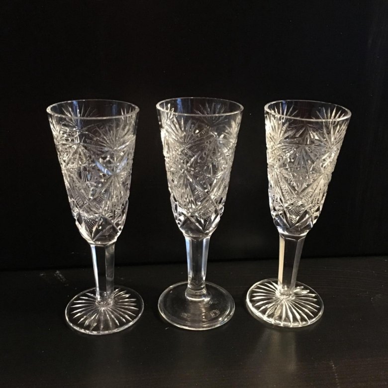 хрустальные стопки