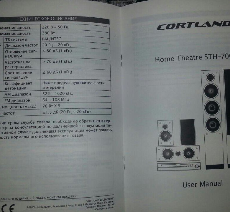 Схема cortland sth 6000