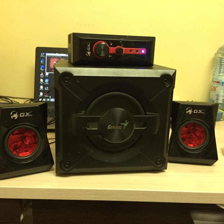 Колонки 2.1 Genius GX Gaming – купить в Москве, цена 1 500 руб ...