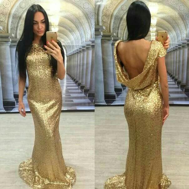 Золотой песок вечерние платья
