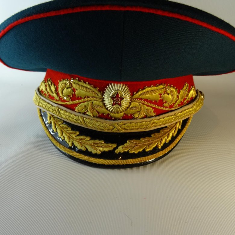 Фуражка парадная Маршала Советского Союза – купить в Москве, цена 380 ...