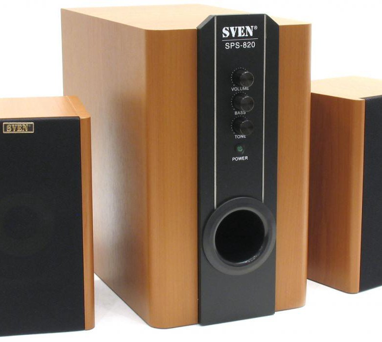 1с колонки. Колонки 2.1 Sven SPS-820. Акустическая система Sven SPS-820 W. Колонки Sven SPS-820 Wood. Колонки Свен 2.1.