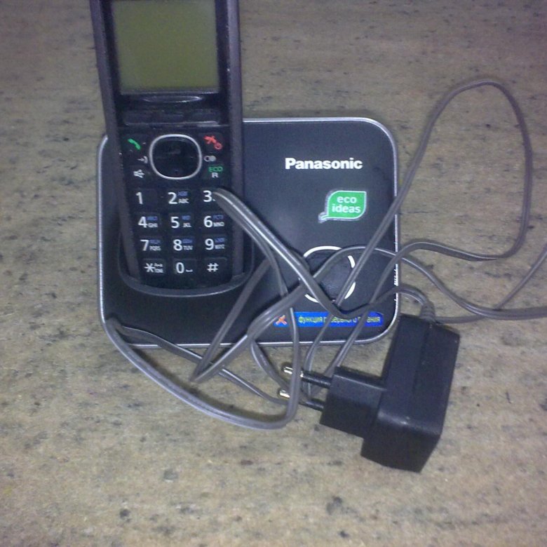 трубка панасоник не работает