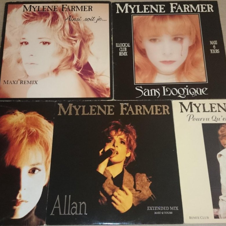 Mylene Farmer. Редкие виниловые пластинки – купить в Москве, цена 4 000 ...