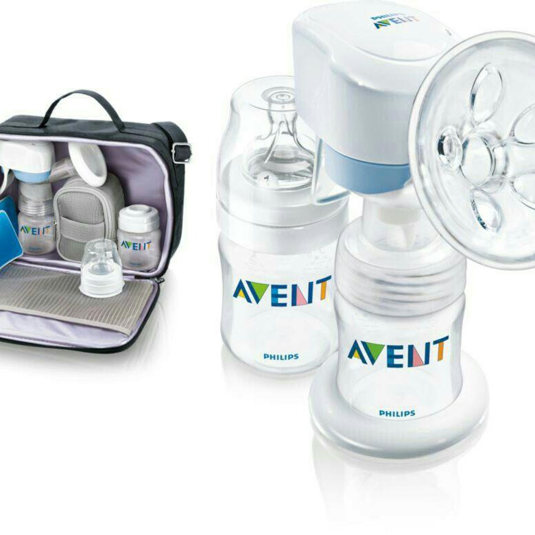 Электронный молокоотсос philips avent