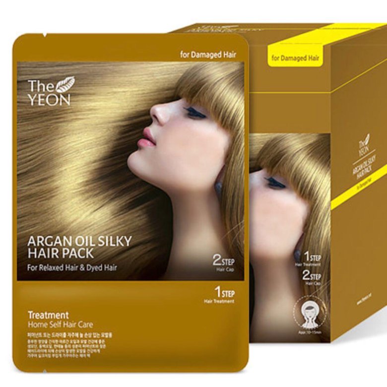 Hair pack маска. Инструкция Silky hair Pack. The Yeon маска для волос с аргановым маслом. Инструкция Silky hair Pack одноразовая.
