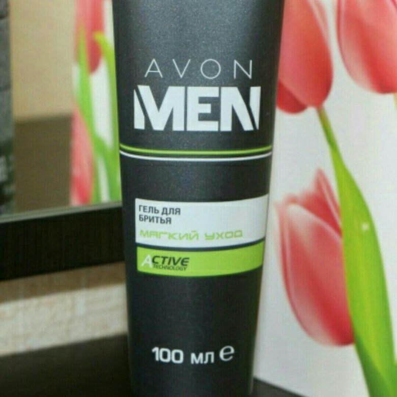 Увлажняющий гель для бритья avon for man