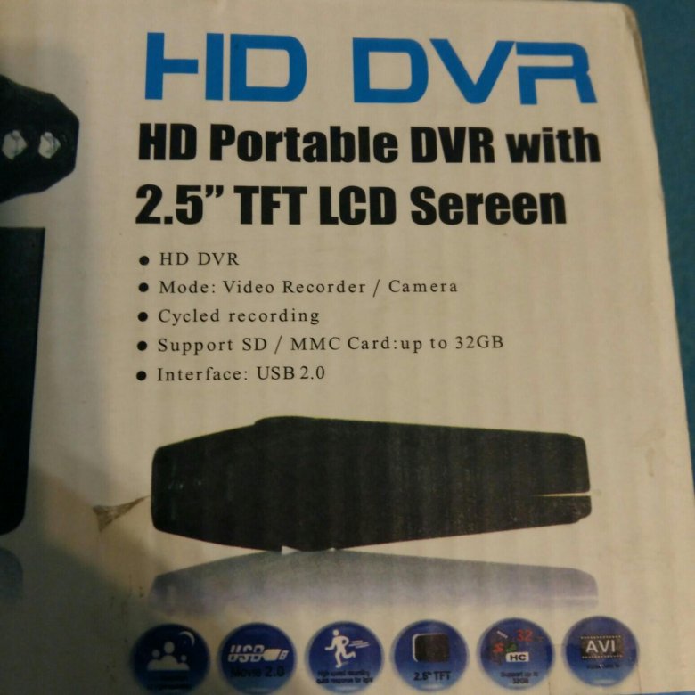Видео регистратор <b>HD</b> DVR 2,<b>5 TFT LCD</b> Scr – купить в ...