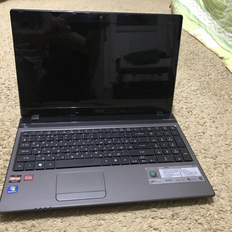 Acer aspire 5560g нет изображения