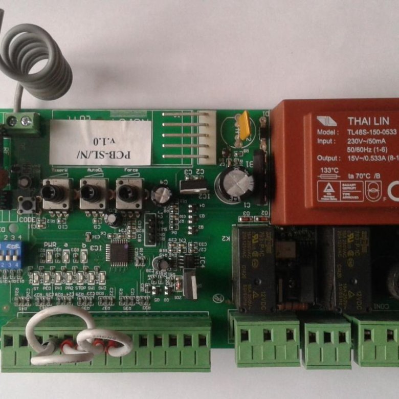 Плата управления pcb sl doorhan схема