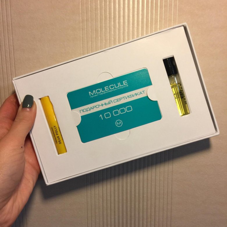 Подарочная карта molecule