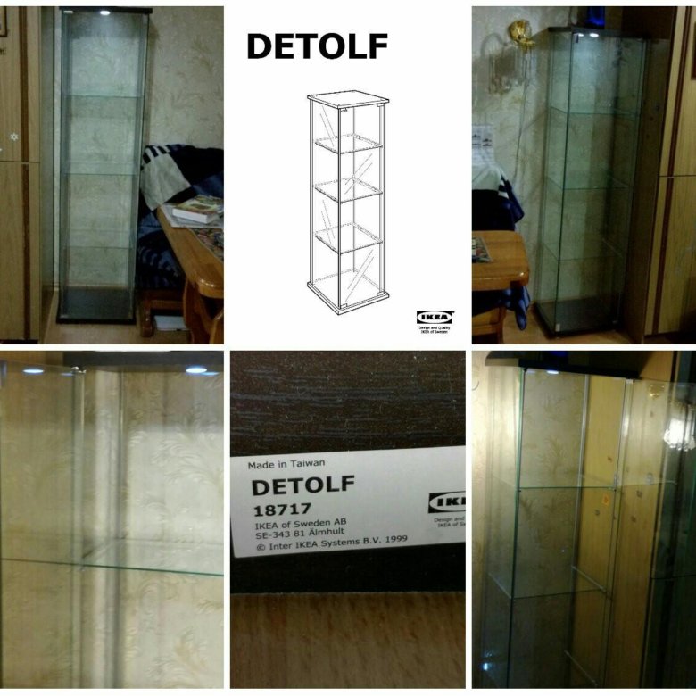 Detolf детольф шкаф витрина