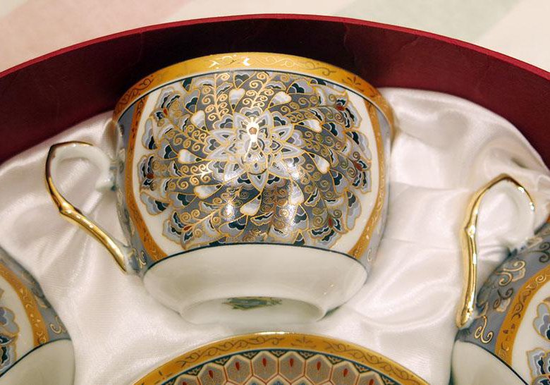 Сервиз чайный, тонкий фарфор новый – купить в Москве, цена 600 руб ...