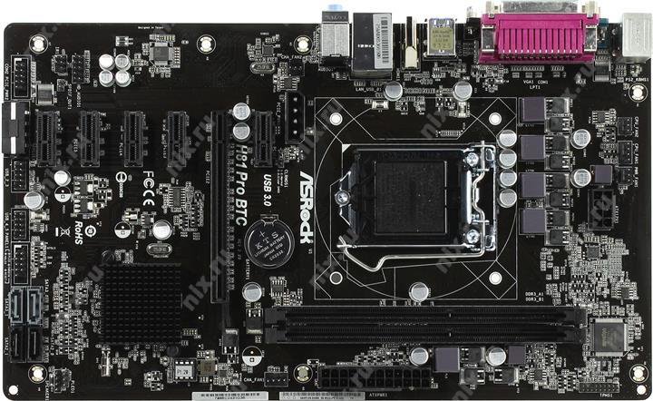 Asrock h81 pro btc схема