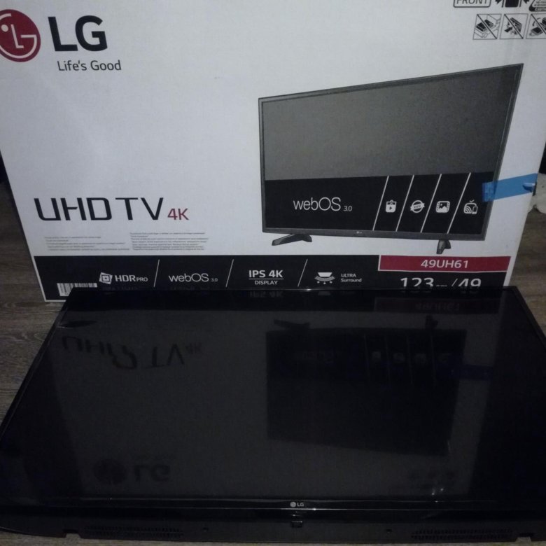 4К телевизор LG UHD 49 дюймов – купить в Иваново, цена 7 000 руб ...