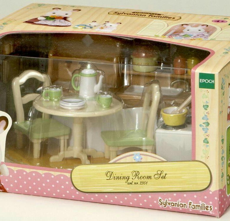 Sylvanian families кухня в коттедже