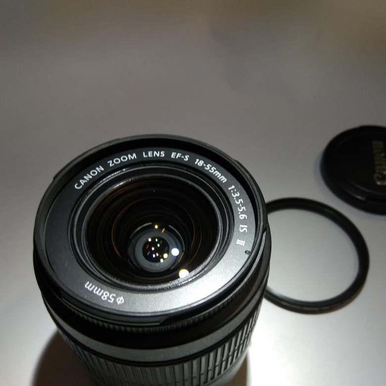 18 55mm is ii. EF-S 18-55mm.